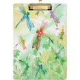 thumbnail image 1 of Coolnut Beautiful Watercolor Dragonfly Clipboards, Fashion Design Clipboard Low Profile Clip Standard A4 Letter Size for School, Work, Painting, 1 of 7