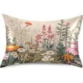 thumbnail image 1 of Coolnut Beautiful Wildflowers Pillowcase for Hair and Skin Silk Pillowcase King Size 20 ×40In, Soft and Breathable Slippery Satin Pillowcase Covers for Sleep Decor Giftsation 624, 1 of 7