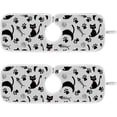 thumbnail image 1 of Coolnut Black Cats and Fish 2PCS Faucet Absorbent Mat Kitchen Faucet Sink Splash Guard Microfiber Cloth Faucet Splash Catcher Water Absorbent Mat, Faucet Mat for Kitchen Sink 14x5in, 1 of 7
