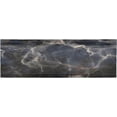 thumbnail image 1 of Coolnut Black Marble Valance Curtains for Kitchen or Bathroom, 54x18in Valances Window Treatment Rod Pocket Drape Light Filtering Living Room Bedroom Decor, 1 of 6