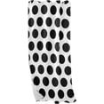 thumbnail image 1 of Coolnut Blackout Curtains Farmhouse Curtains for Window Treatments 84" Black Dots Room Divider Curtains & Drapes, Grommet Window Curtains Privacy Protect Room Darkening Curtain, 1 of 7