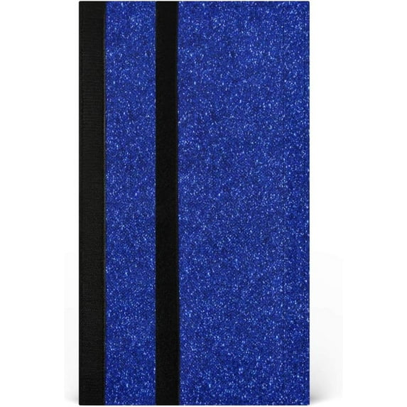 Coolnut Blue Glitter Texture Refrigerator Door Handle Covers, Set of 2 Kitchen Appliance Handle Decoration Cover for Fridge Microwave Oven Dishwasher