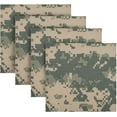 thumbnail image 1 of Coolnut Brown Camouflage Cloth Napkins Set of 4, Reusable Washable Polyester Dinner Table Napkins for Family, Weddings, Parties, Home Decor, 20 x 20 Inch Washcloth Gift, 1 of 7