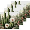 thumbnail image 1 of Coolnut Cactus Plant Washcloths, Soft and Absorbent Cotton Towel, 2 Pack 12 X 12 Inches Premium Quick Dry Face Towel Wash cloth, 1 of 7