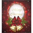 thumbnail image 1 of Coolnut Christmas Bell Bow and Snowflakes Dishwasher Magnet Cover 23"Wx26"H , Farmhouse Kitchen Dishwasher Cover Magnetic Appliance Covers Door Stickers for Kitchen Home Cabinet Decals, 1 of 6