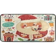 thumbnail image 1 of Coolnut Christmas Kitchen Rug, 39"x20" Anti Fatigue Kitchen Floor Mat, Non Slip Waterproof Long Standing Mat Throw Kitchen Runner Rug for Kitchen Washroom Bedroom, 1 of 7