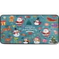 thumbnail image 1 of Coolnut Christmas Kitchen Rug, 39"x20" Anti Fatigue Kitchen Floor Mat, Non Slip Waterproof Long Standing Mat Throw Kitchen Runner Rug for Kitchen Washroom Bedroom, 1 of 7