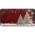 thumbnail image 1 of Coolnut Christmas Kitchen Rug Anti Fatigue Kitchen Floor Mat, 1Pcs Non Slip Waterproof Long Standing Mat, 39" x 20", 1 of 7