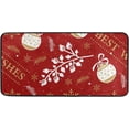 thumbnail image 1 of Coolnut Christmas Kitchen Rug, Anti Fatigue Kitchen Floor Mat, Non Slip Waterproof Long Standing Kitchen Mat, 39" x 20", 1 of 7