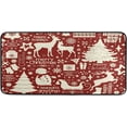 thumbnail image 1 of Coolnut Christmas Kitchen Rug, Anti Fatigue Kitchen Floor Mat, Non Slip Waterproof Long Standing Kitchen Mat, 39" x 20", 1 of 7