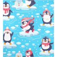 thumbnail image 1 of Coolnut Christmas Penguin Dishwasher Magnet Cover, Kitchen Refrigerator Cover Decal Decorative Washing Machine Door Panel, 23"x 26", 1 of 6