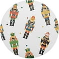thumbnail image 1 of Coolnut Christmas Placemats Set of 4 Non-Slip Heat Resistant Dining Table Place Mats Washable Kitchen PVC Weave Table Mats Home Decor Gifts, 1 of 7