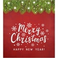 thumbnail image 1 of Coolnut Christmas Snowflake Dishwasher Magnet Cover, Kitchen Refrigerator Cover Decal Decorative Washing Machine Door Panel, 23"x 26", 1 of 6