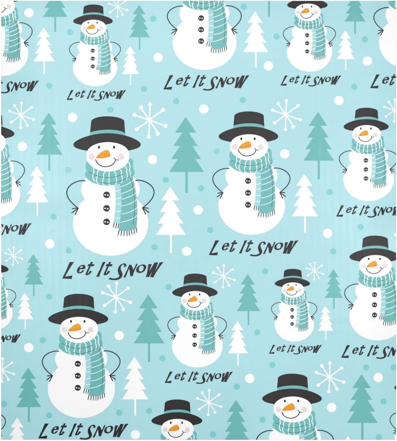 Coolnut Christmas Snowman Dishwasher Cover, Kitchen Refrigerator Cover Decal Decorative