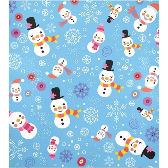 Coolnut Christmas Snowman Dishwasher Magnet Cover, Kitchen Refrigerator Cover Decal Decorative Washing Machine Door Panel, 23"x 26"