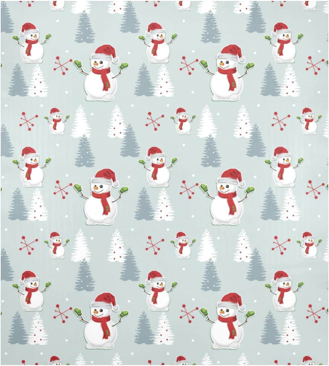 Coolnut Christmas Snowman Dishwasher Cover, Kitchen Refrigerator Cover Decal Decorative