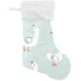 thumbnail image 1 of Coolnut Christmas Stockings 1PCS,Cute Cartoon Goose Big Xmas Stockings Gift Decorations and Party Supplies,Used for Fireplace Decoration Socks Christmas Tree Decoration, 1 of 6