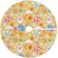 thumbnail image 1 of Coolnut Christmas Tree Skirt, Home Decoration Large Round Christmas Tree Skirt for Holiday Party Home Christmas Day Ornaments,47.2", 1 of 6