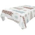 thumbnail image 1 of Coolnut Christmas Tree Tablecloth, Waterproof Washable Polyester Square Table Cover, Durable Tablecloth for Kitchen Dining Table Party Decor, 54"X 72", 1 of 7