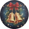 thumbnail image 1 of Coolnut Christmas Wind Chime Placemats Set of 1 Non-Slip Heat Resistant Dining Table Place Mats Washable Kitchen PVC Weave Table Mats Home Decor Gifts, 1 of 7