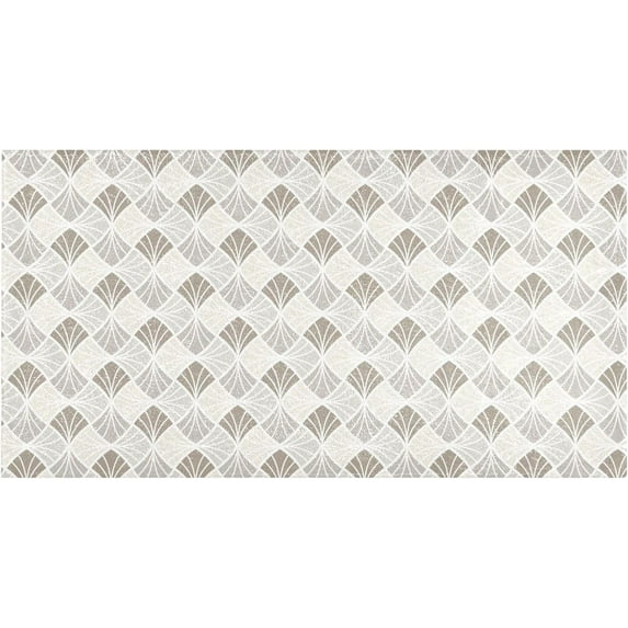 Coolnut Classic Geometric 39" x20" Soft and Absorbent Bathroom Rugs,Quick Dry Machine Washable Bath Mat for Bathroom Kitchen Bathtub Home Decor