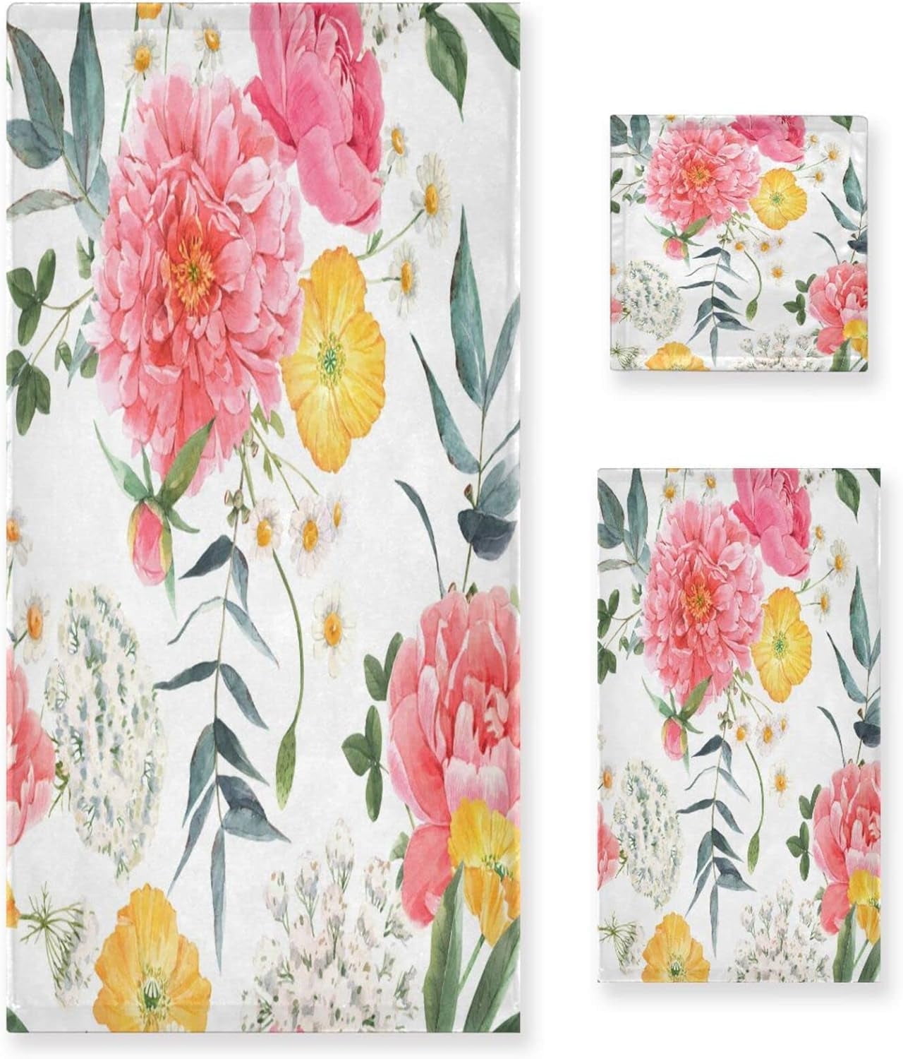 Flower Ultra Soft Gauze Cotton Bath Towel main image 0