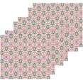 thumbnail image 1 of Coolnut Colorful Pattern Washcloths, 2 PCS 12 X 12 Inches Cotton Wash Cloths, Highly Absorbent and Soft Face Towels for Bathroom,Gym,Hotel and Spa, 1 of 7