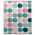 thumbnail image 1 of Coolnut Colorful Polka Dots Bathroom Waterproof Shower Curtain Set Bathtub Curtain with 12 Hooks for Bathroom Decor,Hotel,Room,60"x 72", 1 of 6