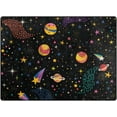 thumbnail image 1 of Coolnut Colorful Space Lightweight Carpet Mats, 5'3" x 4' Area Soft Rugs, Floor Mat Rug Home Decoration for Kids Room Living Room, 63"x 48", 1 of 6