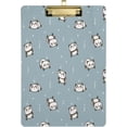 thumbnail image 1 of Coolnut Cute Cartoon Panda Acrylic Clipboard with Low Profile Gold Metal Clip Standard A4 Letter Size Decorative Clipboards for Office,Jobsite,Medical,School, 1 of 7