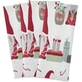 thumbnail image 1 of Coolnut Cute Christmas Gnome Kitchen Dish Towel Set,Drying Kitchen Towels Tea Towels Gift Set for Drying Cleaning Cooking Baking 4Pcs, 1 of 6