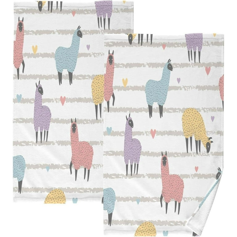 Llama hand towels new arrivals