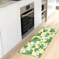 thumbnail image 1 of Coolnut Cute Frogs Soft Runner Rug, Washable Non-Slip Room Rug, Hallway Rug Runner for Entryway,Hallway,Bathroom,and Kitchen,39x20In, 1 of 7