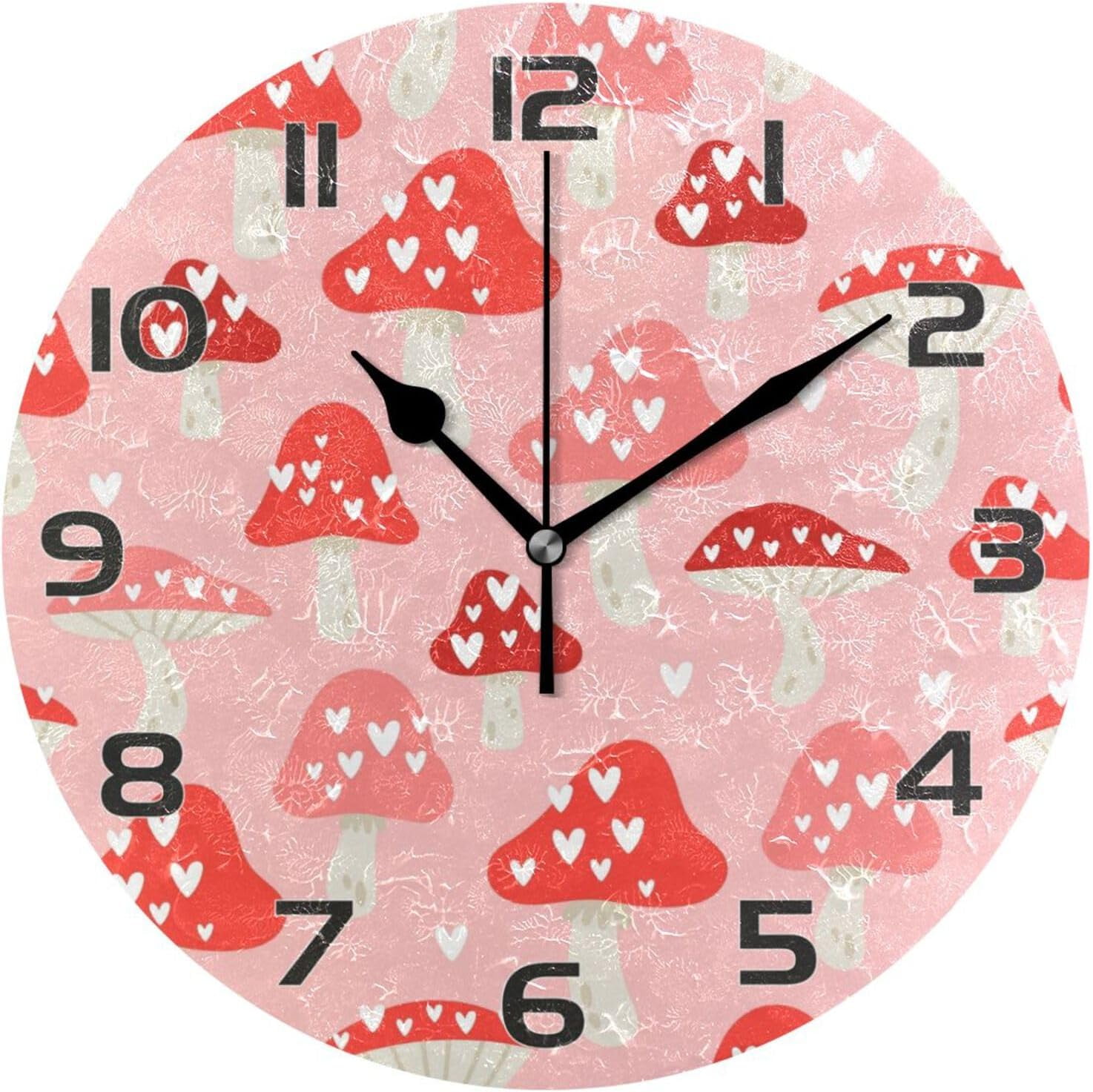 Farmhouse Clock Stylish Ice Cream Cone Wall Clock Illustration.AI ...