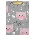 thumbnail image 1 of Coolnut Cute Pig Clipboard, Acrylic Standard A4 Letter Size Clip Board with Low Profile Clip for Office, Classroom, Doctor, Nurse and Teacher Gifts, 1 of 7