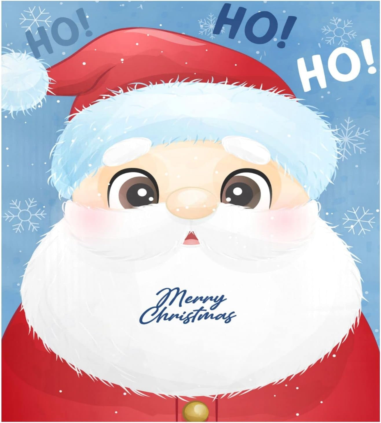 Coolnut Cute Santa Dishwasher Cover 23"Wx26"H , Farmhouse