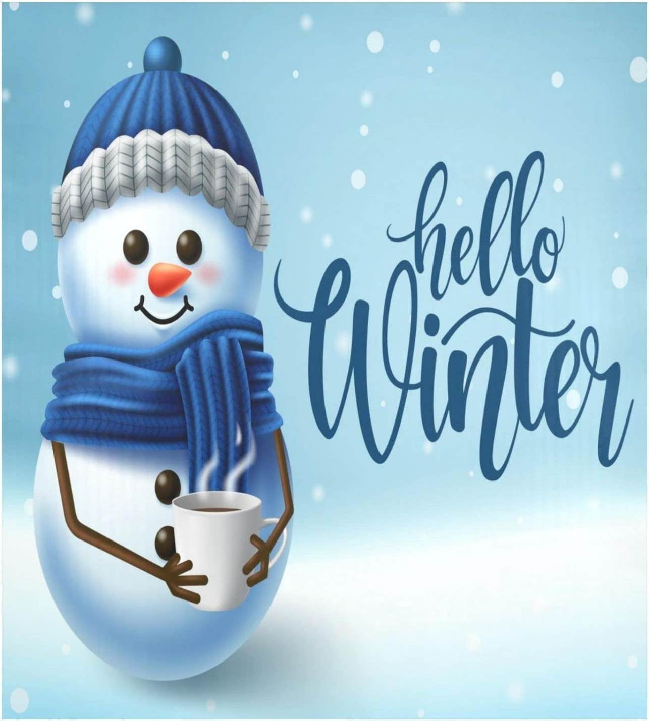 Coolnut Cute Snowman Dishwasher Cover 23"Wx26"H , Farmhouse Kitchen Dishwasher Cover