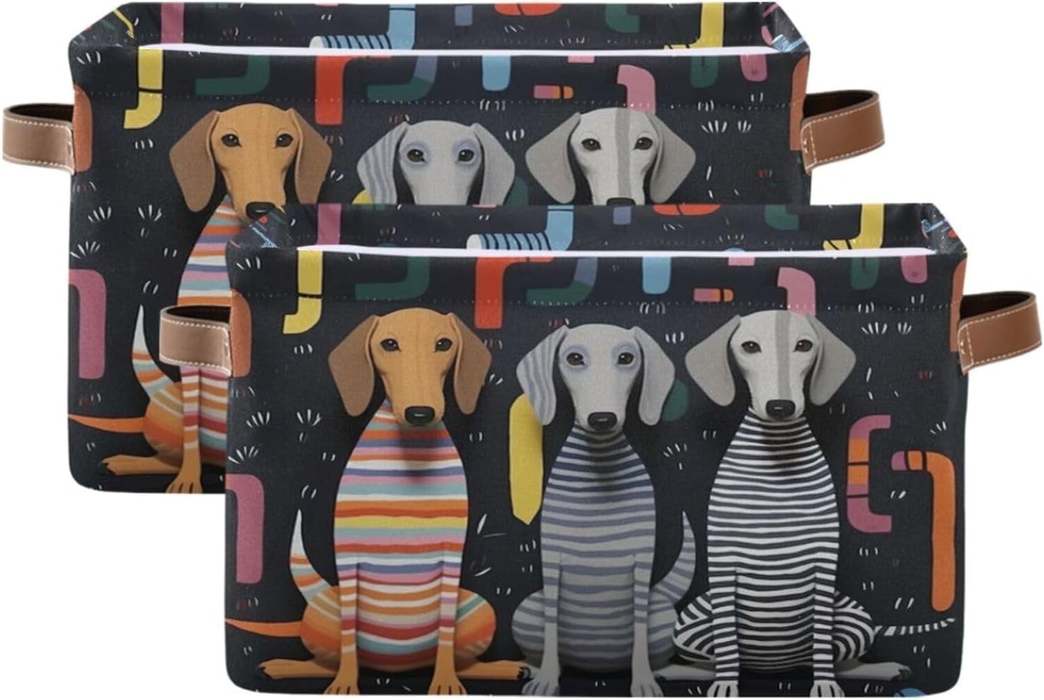 Country Storage Canisters - Dachshund Collection main image 1