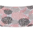 thumbnail image 1 of Coolnut Dahlia Flower Tapestry Aesthetic Tapestry Wall Hanging 80" x 60" Inches Home Decor Gifts, 1 of 6