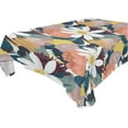 thumbnail image 1 of Coolnut Daisy Flower Tablecloth 60"x108", Waterproof Washable Polyester Square Table Cover, Durable Tablecloth for Kitchen Dining Table Party Decor, 1 of 7