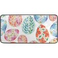 thumbnail image 1 of Coolnut Easter Bunny Eggs Kitchen Rug, 39"x20" Non-Slip Bath Rugs, Anti Fatigue Runner Comfort Floor Mat for Kitchen Washroom Bedroom, 1 of 7