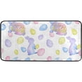 thumbnail image 1 of Coolnut Easter Bunny Eggs Kitchen Rug, 39"x20" Non-Slip Bath Rugs, Anti Fatigue Runner Comfort Floor Mat for Kitchen Washroom Bedroom, 1 of 7