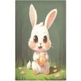 thumbnail image 1 of Coolnut Easter Cute Rabbit Kitchen Dish Towel Set 4Pcs,Dishcloths Sets Fast Drying Kitchen Towels Tea Towels Gift Set for Drying Cleaning Cooking Baking175 Wash cloth, 1 of 7