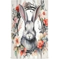 thumbnail image 1 of Coolnut Easter Cute Rabbit Kitchen Dish Towel Set,Drying Kitchen Towels Tea Towels Gift Set for Drying Cleaning Cooking Baking 1Pcs Wash cloth, 1 of 7