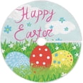 thumbnail image 1 of Coolnut Easter Eggs Christmas Tree Skirt 36", Easter Tree Skirt Double Layers Polyester Easter Tree Skirt for Easter Holiday Party Decoration, 1 of 6