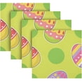 thumbnail image 1 of Coolnut Easter Eggs Cloth Napkins Set of 1, Reusable Washable Polyester Dinner Table Napkins for Family, Weddings, Parties, Home Decor, 20 x 20 Inch Washcloth Gift, 1 of 7