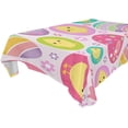 thumbnail image 1 of Coolnut Easter Eggs Rectangle Tablecloth, Waterproof Washable Polyester Table Cover for Kitchen Dinner Party, 60 x 120 Inch House Decor, 1 of 7