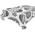 thumbnail image 1 of Coolnut Easter Eggs Tablecloth Rectangle Colorful Table Cloth Large Square Table Cover for Dining Kitchen Party 60"x108" Decor Gift, 1 of 7