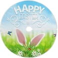 thumbnail image 1 of Coolnut Easter Tree Skirt Home Decoration Large Round Bunny Christmas Tree Skirt for Holiday Party Home Christmas Day Ornaments,35.4", 1 of 6