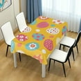 thumbnail image 1 of Coolnut Eggs Easter Rectangle Tablecloth Spill-Proof Polyester Table Cloth Table Cover for Kitchen Dining Picnic Holiday Party Decoration, 54"x72", 1 of 7
